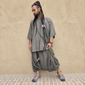 ست تیشرت و شلوار نخ پنبه